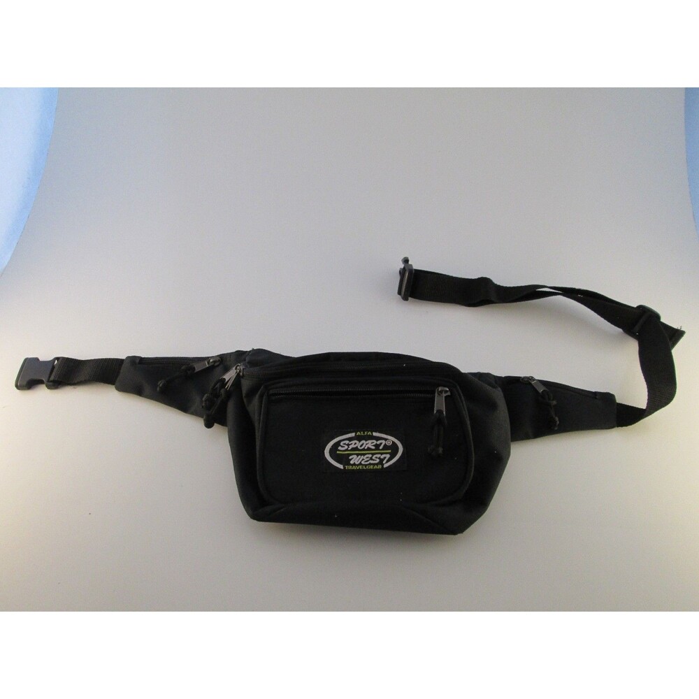 Vintage Alfa Travelgear Sport West Fanny Pack Bag Travel Bag Money Card Bag View 2
